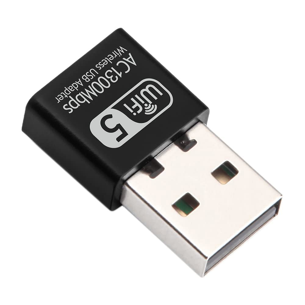REDLUX PC용 1300Mbps USB Wi-Fi 어댑터, MAC 네트워크 노트북 등 윈도우 802.11ac 데스크톱 Linux 듀얼 밴드 11/10/8/7, 지원 미니 동글 - 상세 이미지 2