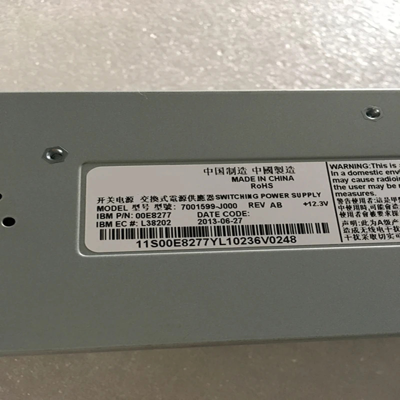 IBM P770 P720 1925W 전원공급장치 거오리지널 PSU 7001599-J000 00E7185 00E7237 00FW422 00E8277 00J0439