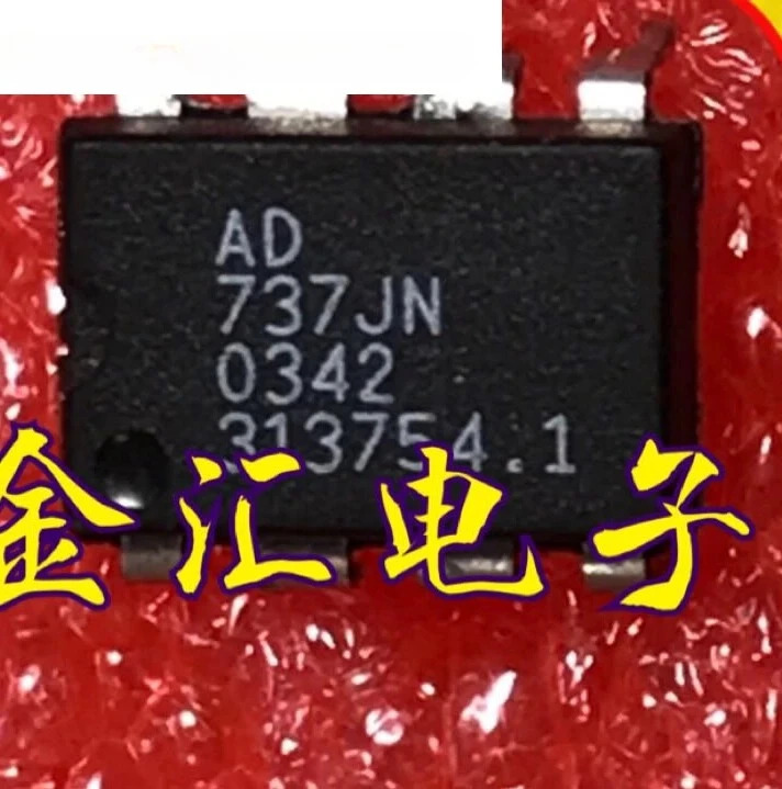 10PCS AD737JN 듀얼 인라인