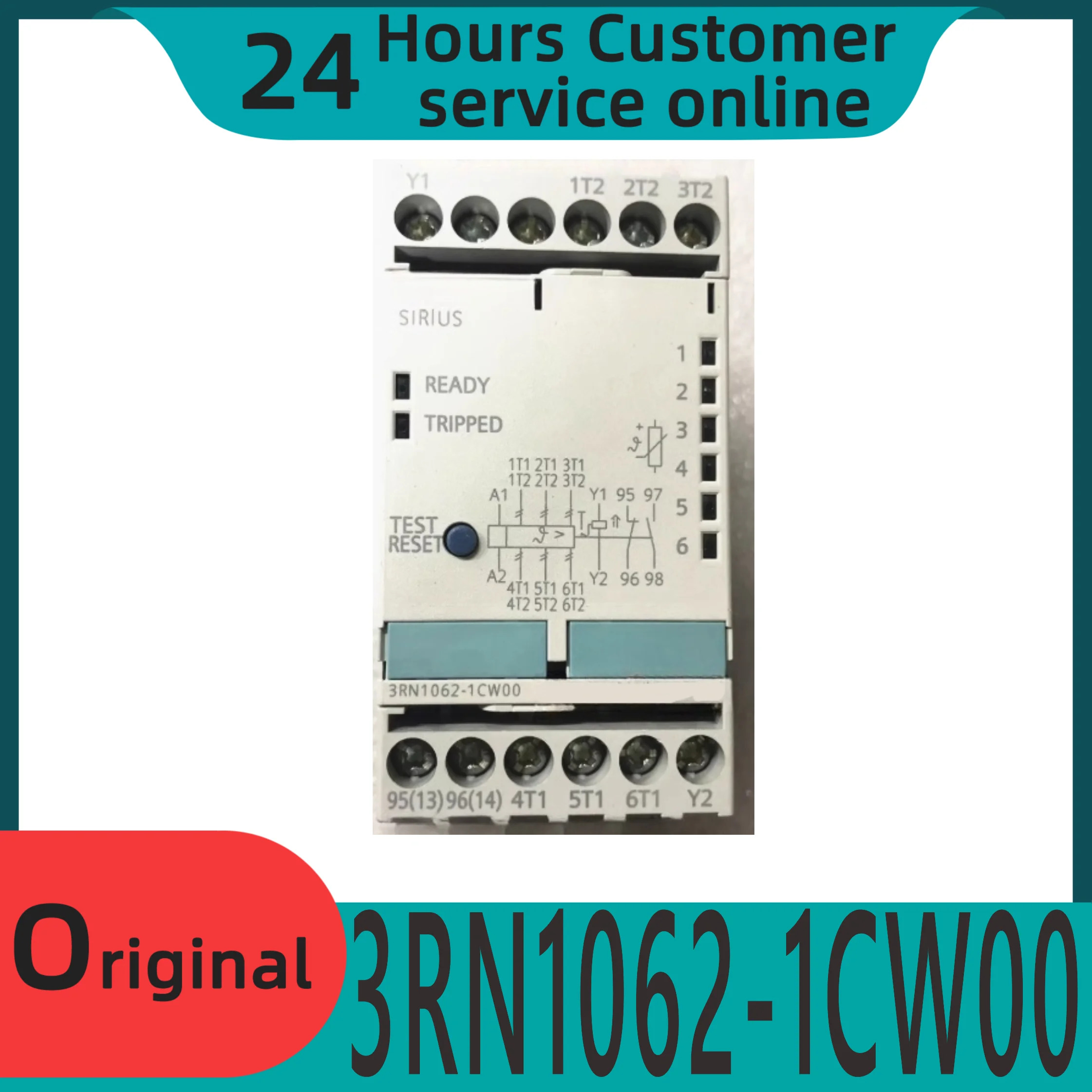 오리지널 모터 보호 릴레이 3RN1062-1CW00 3RN10621CV00