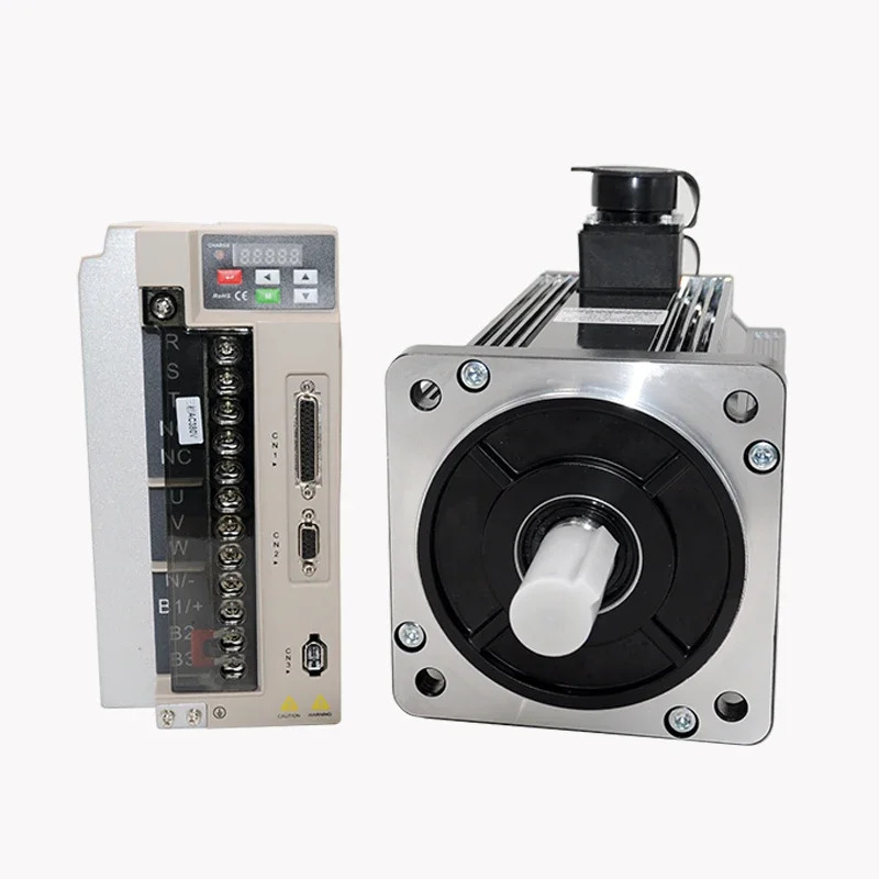 Siheng 모터 드라이버 절대 인코더 17 비트 AC 서보모터 4.4KW 1500RPM 380V 공장 180mm 28.4nm