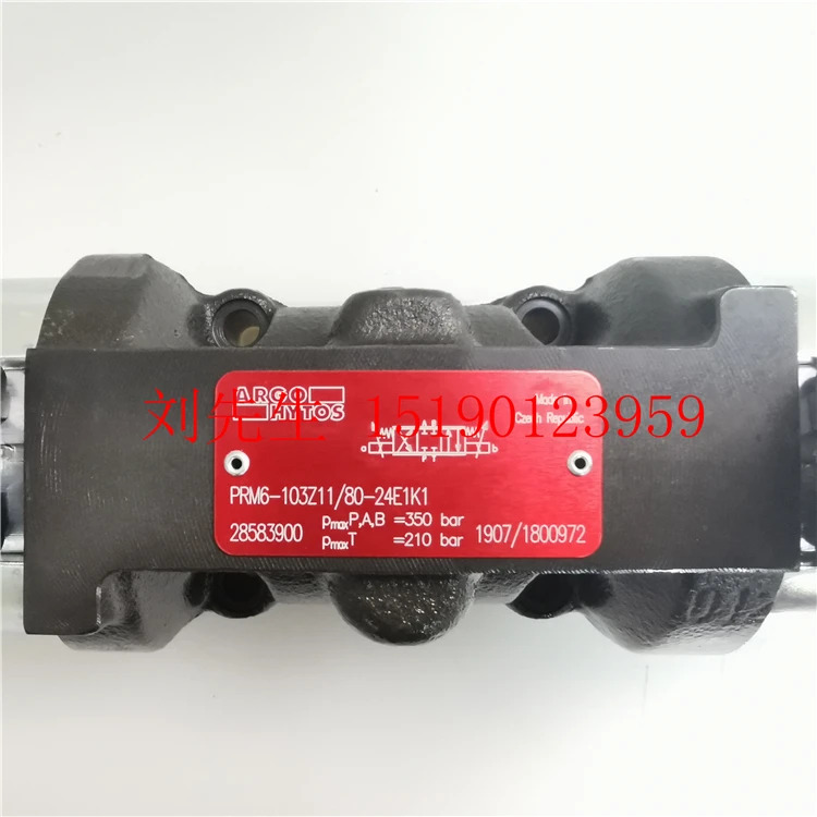 ARGO-HYTOS 비례 방향 밸브 PRM6-103Z11/80-24E1K1