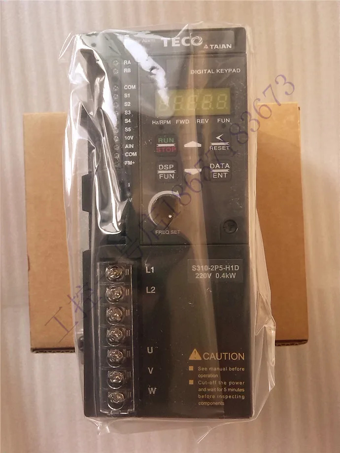 대만 동원 태안 인버터 S310 -403-H3 3상380V 2.2KW 신