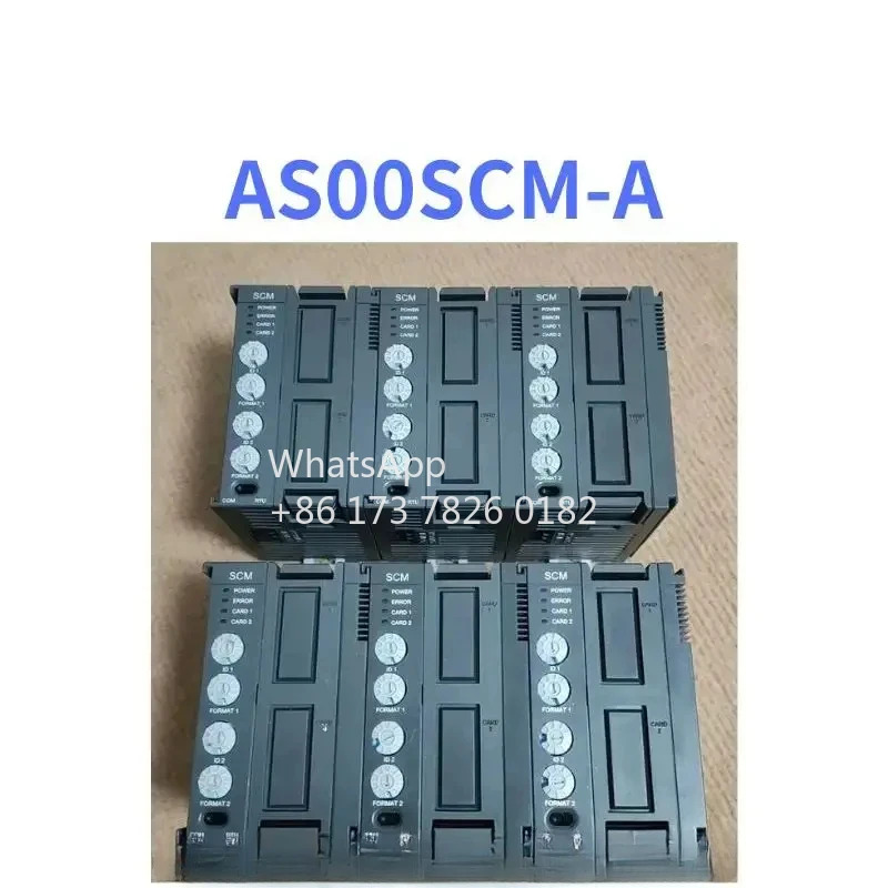 AS00SCM-A 리퍼 PLC 기능 OK