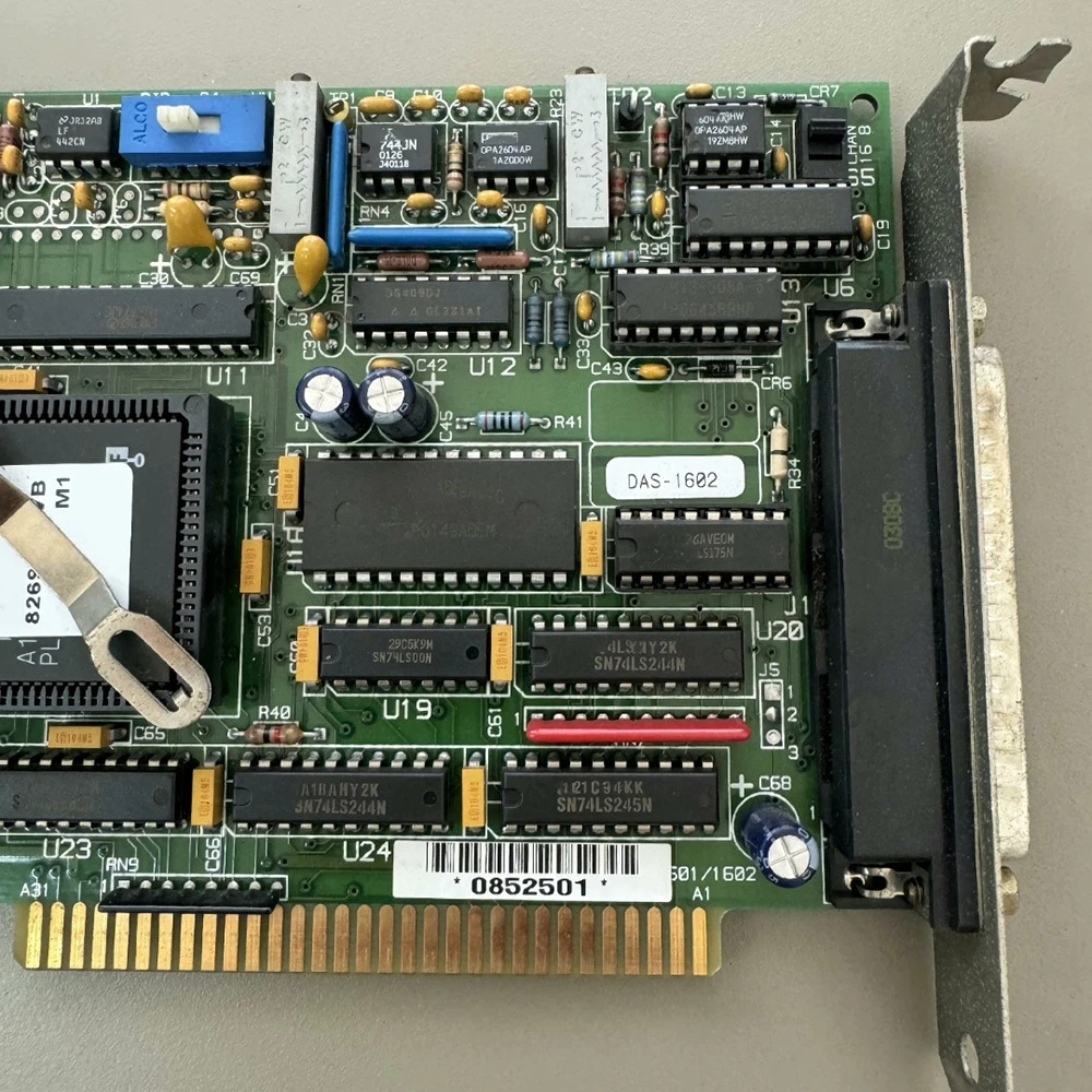 산업 제어카드 DAS-1602/1601 PC8272 14230 REVD