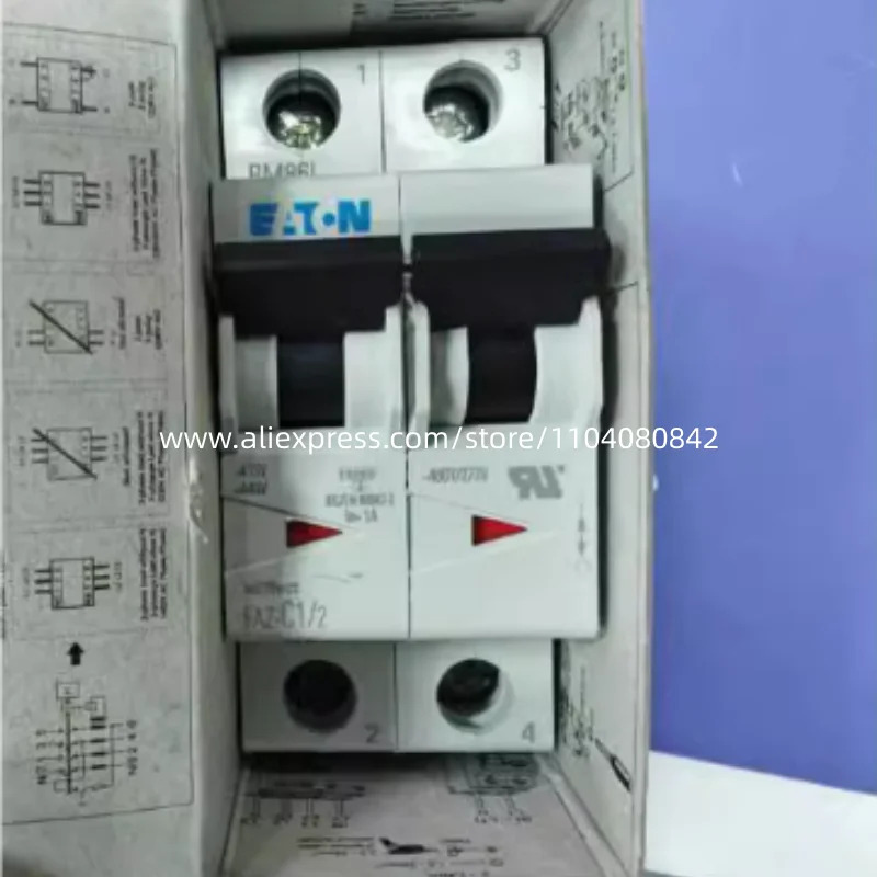 EATON 하이 브레이크 회로차단기 FAZ-C1 2 신