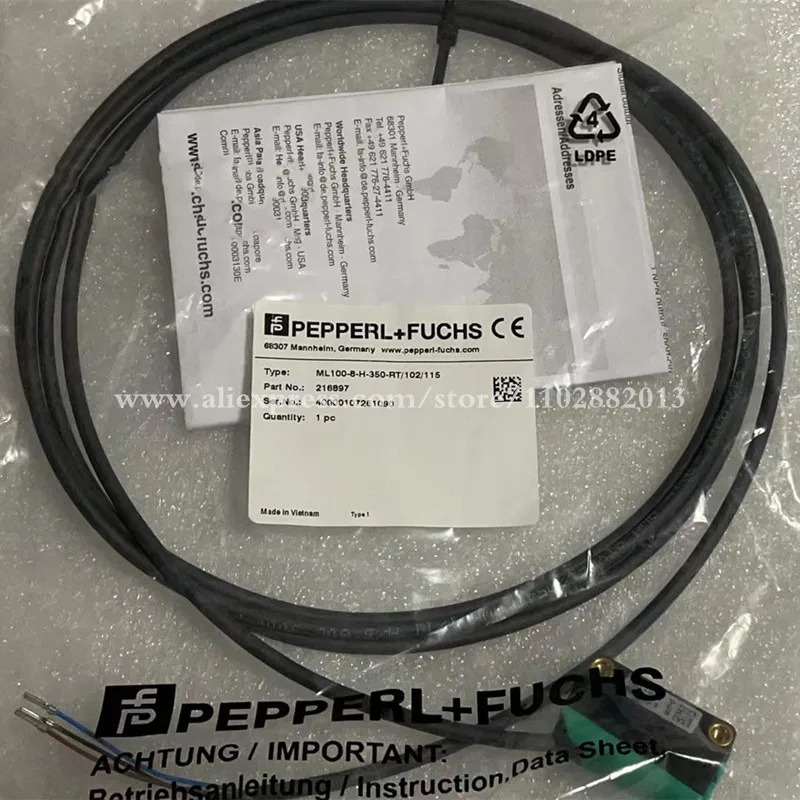 ML100-8-H-350-RT/102/115센서 감지 거리는 5-350mm 10-30VDC