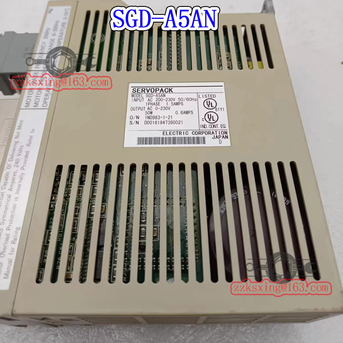 SGD-A5AN 오리지널 AC 서보 드라이버 신