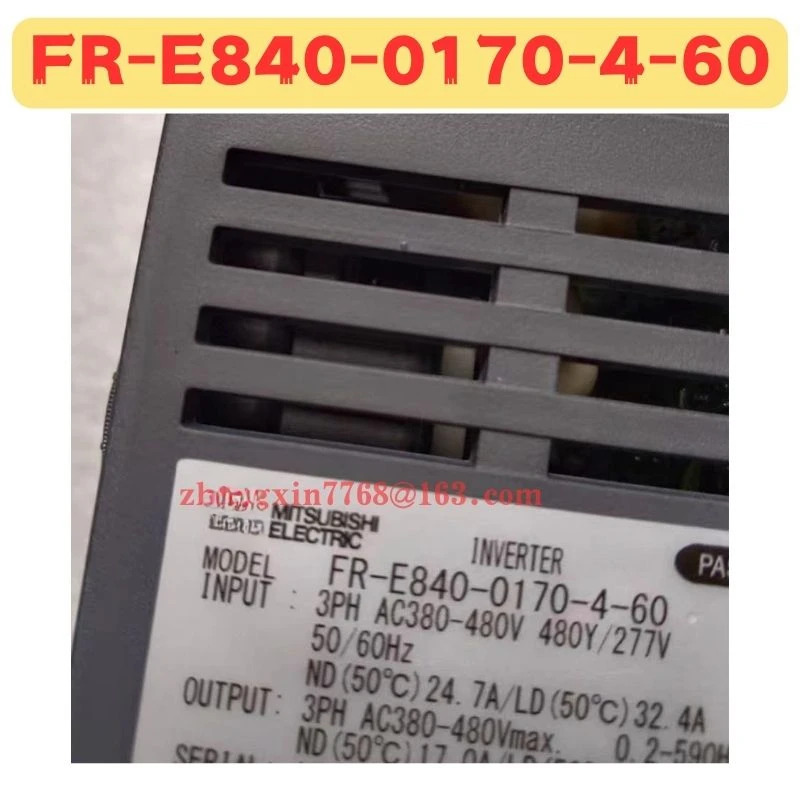 오리지널 FR-E840-0170-4-60 주파수 변환기 FR E840 0170 4 60