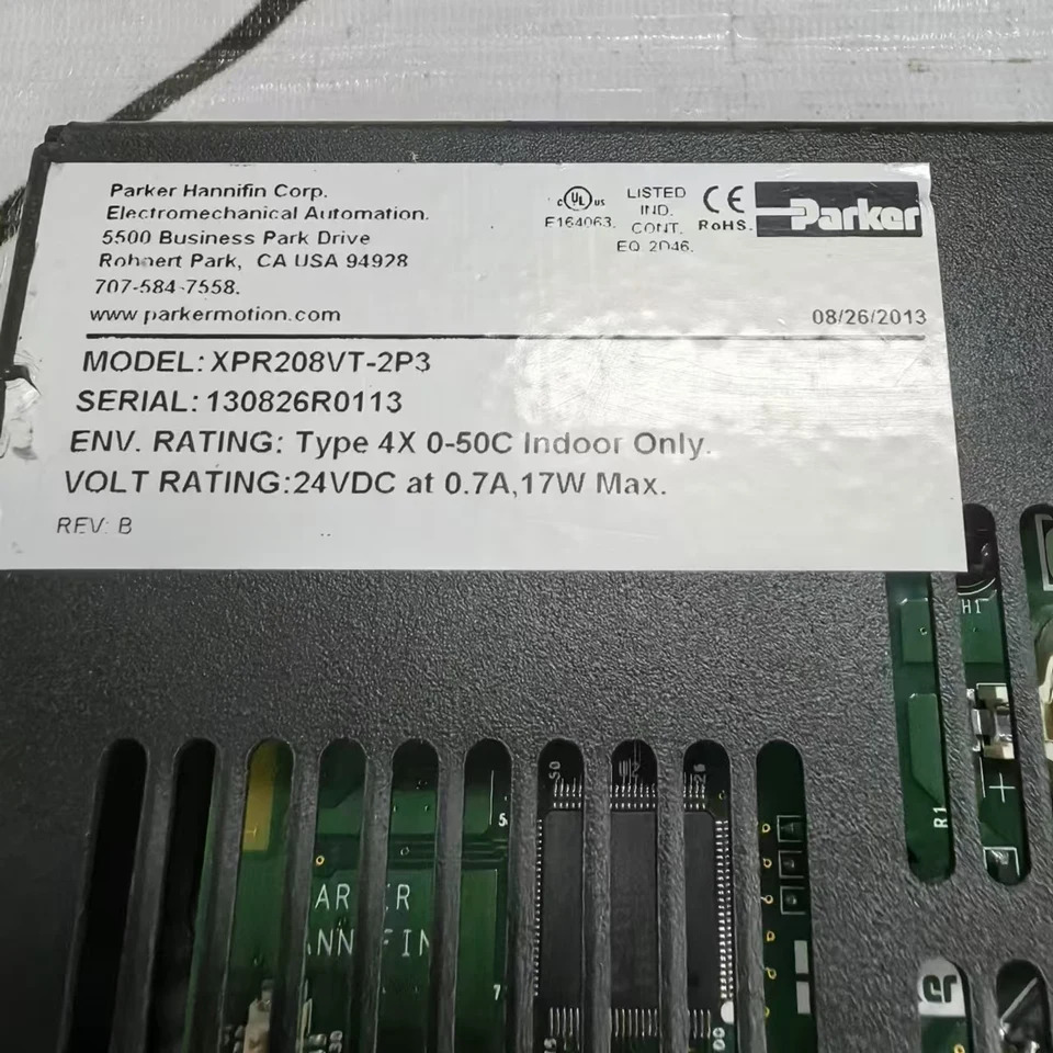 파커 터치 스크린 XPR208VT-2P3 오리지널 포장 바게닝