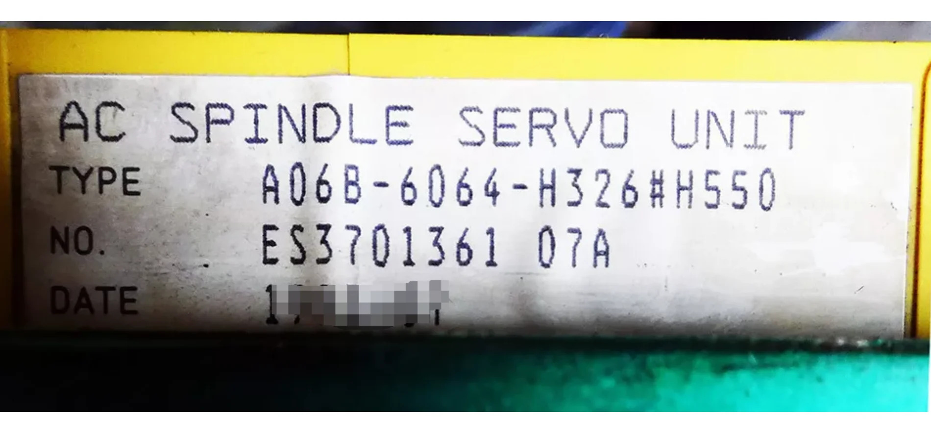 A06B-6064-H326 Fanuc 서보 드라이브 모듈 리퍼 OK A06B 6064 H326