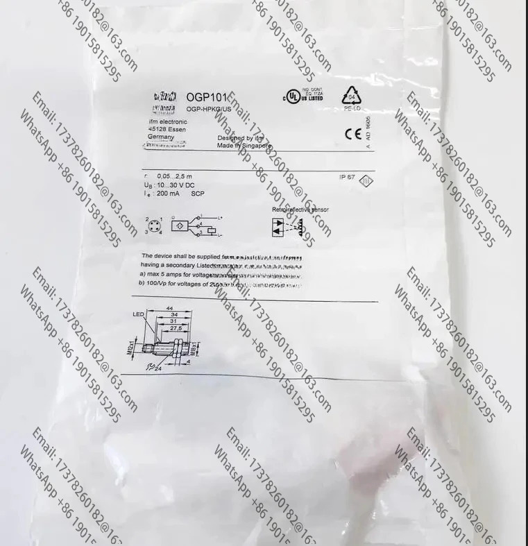 IFM 반사형 센서 OGP101 OGP-hp호환KG/US