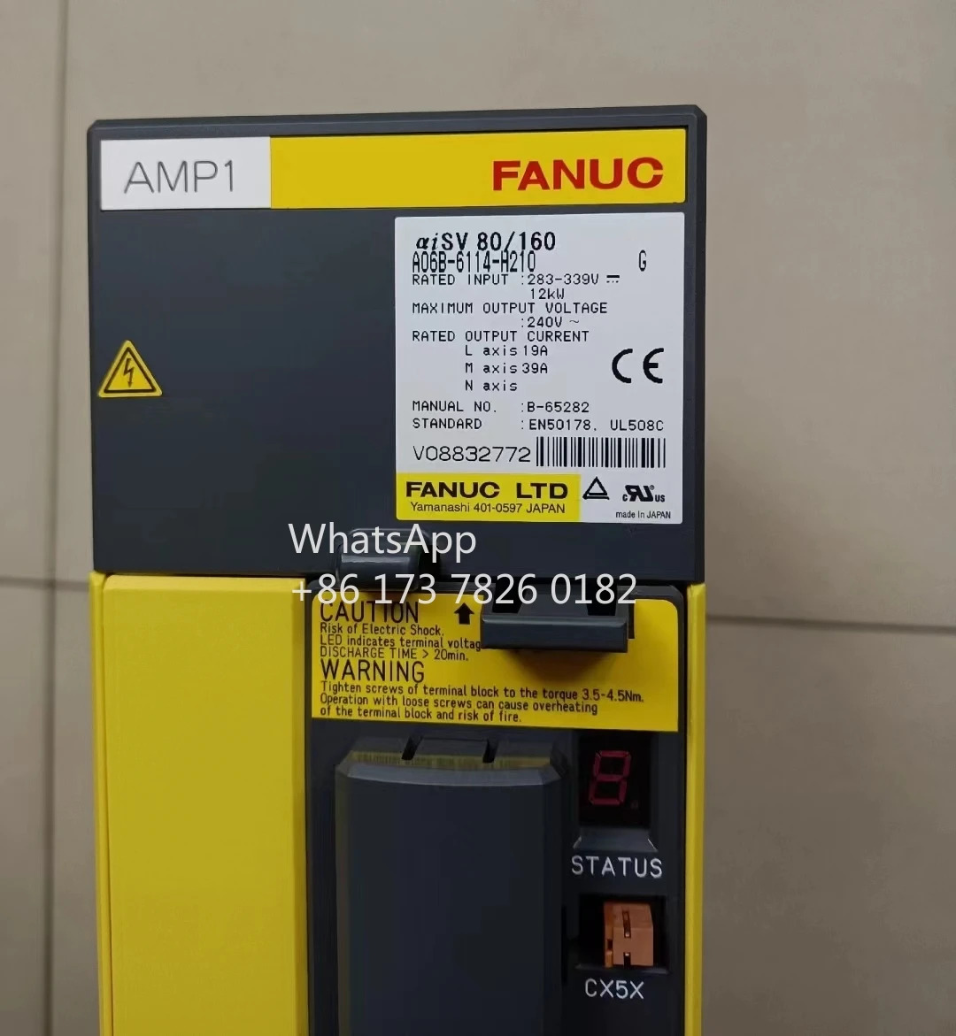 A06B-6114-H210 리퍼 드라이브 작동 기능 OK