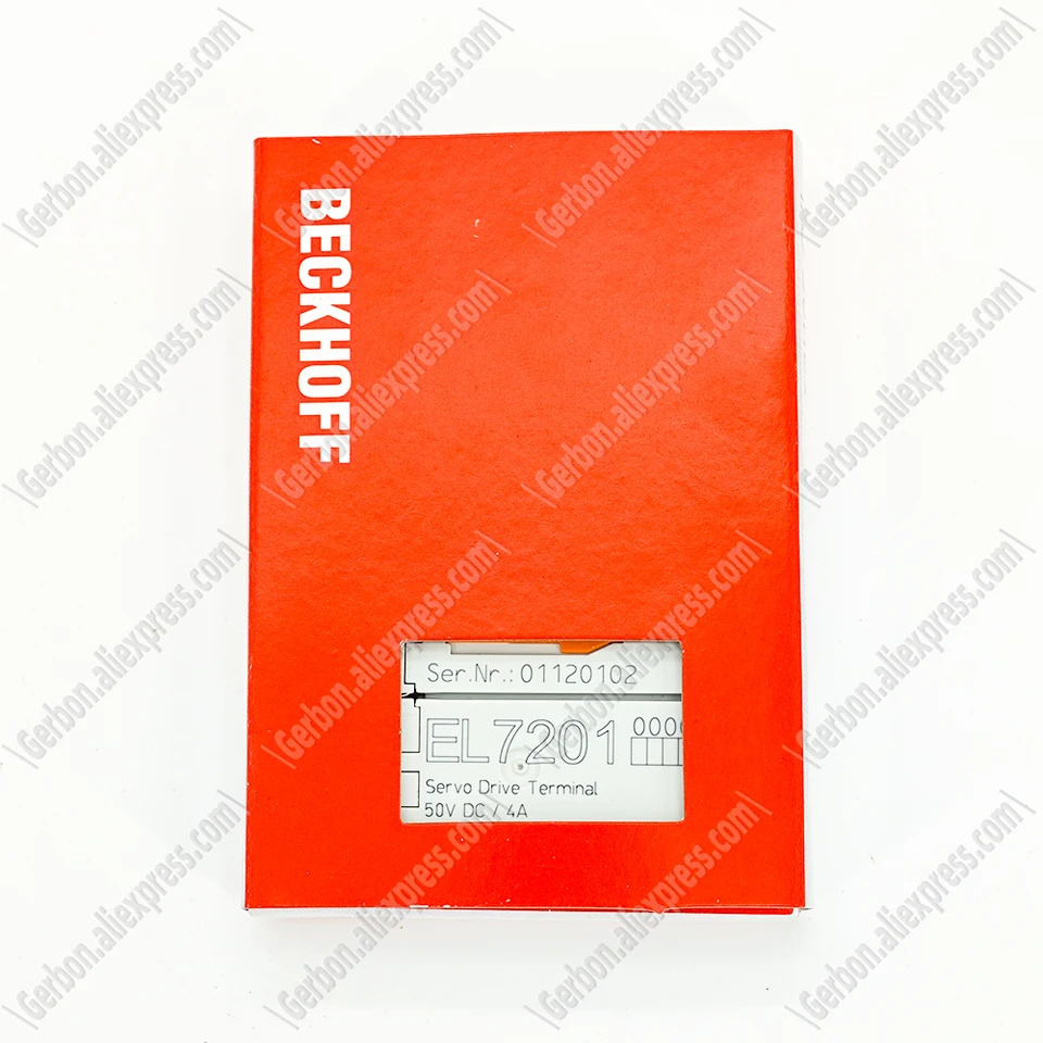 Beckhoff EL7201 이더캣 터미널 1 채널 모션 인터페이스 서보모터 48 V DC 2.8 A 리졸버 신