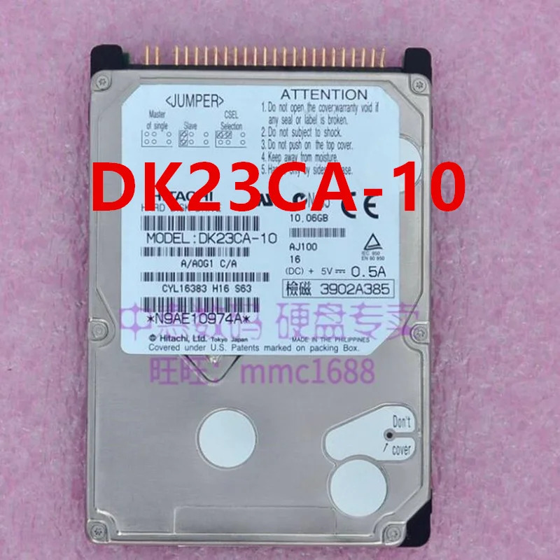 DK23CA-10 오리지널 하드 HITACHI 10GB IDE 2.5 인치 4200RPM 2MB 노트북 HDD 거신