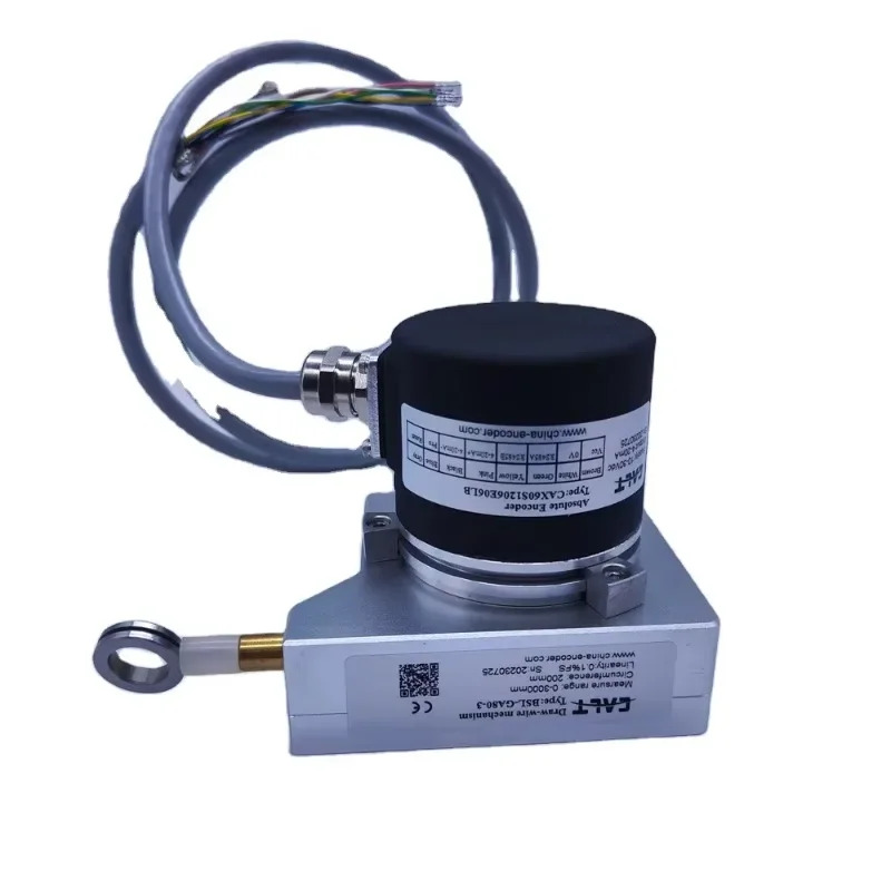 3 M 길이 변위센서 BSL-GA80-3 드로우 와이어 메커니즘 CAX60S1206E06LB 4 20mA 출력