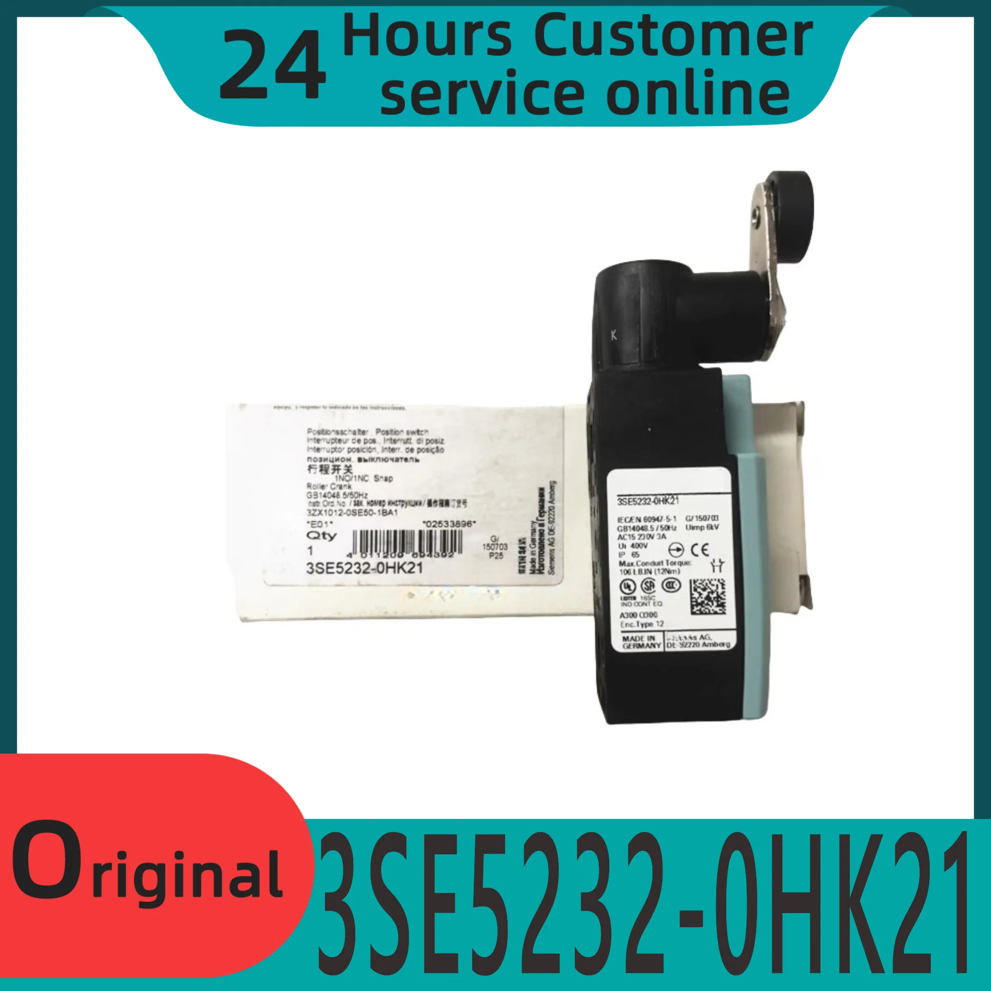 오리지널 3SE5232-0HK21 3SE52320HK21