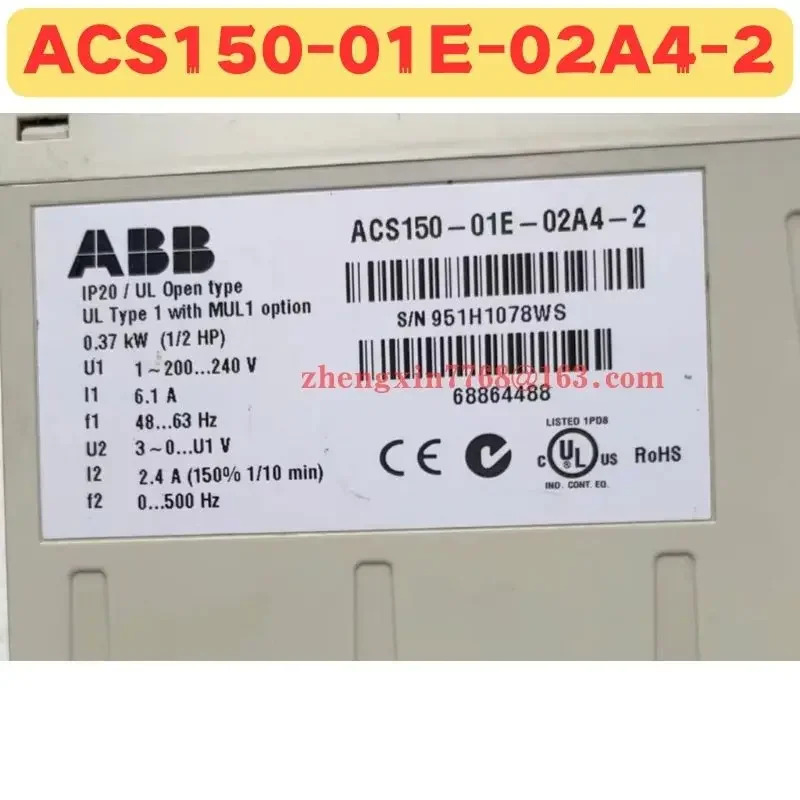 리퍼 주파수 변환기 ACS150-01E-02A4-2 정상 기능 완료 ACS150 01E 02A4 2