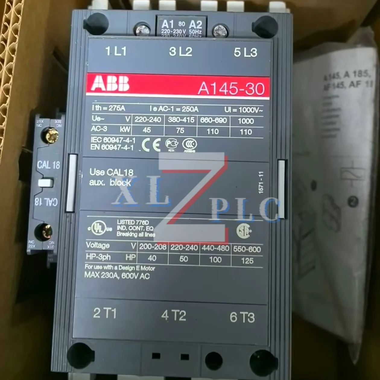 접촉기 원본 A145-30-11 220VAC AC220V