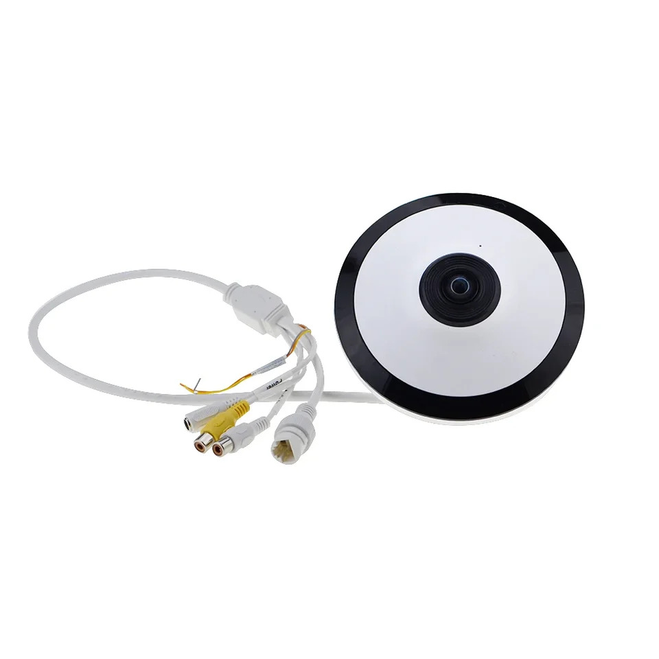 IPC-EW5541-AS WizMind IR 어안 내장 마이크 SD 카드 슬롯 오디오 알람 인터페이스 POE 미니 카메라 5MP