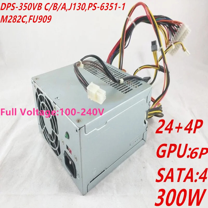 델 400 410 I530 8100 전원공급장치 DPS-350VB C B A PS-6351-1 M282C FU909 PS-6351-2 PSU 신