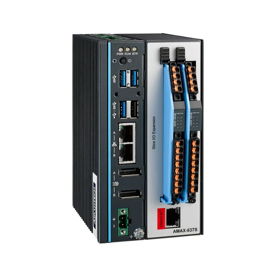 Advantech AMAX-637 오픈 PC 기반 실시모션 제어 CODESYS 소프트로직 프로그래밍 가능모듈식 에지 컨트롤러