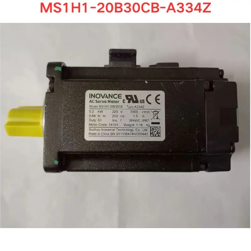 Inovance MS1H1-20B30CB-A334Z 서보모터 0.2KW