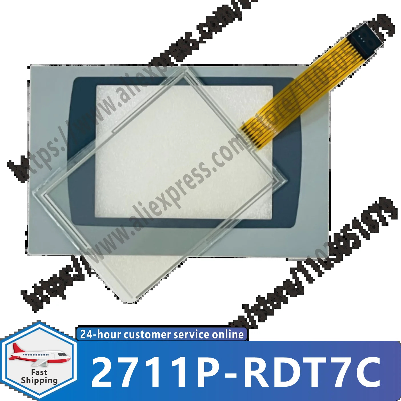 2711P-RDT7C 2711P-RDT7CK 2711P-R7 2711P-R7SP 디지타이저 터치 스크린 패널 유리 새