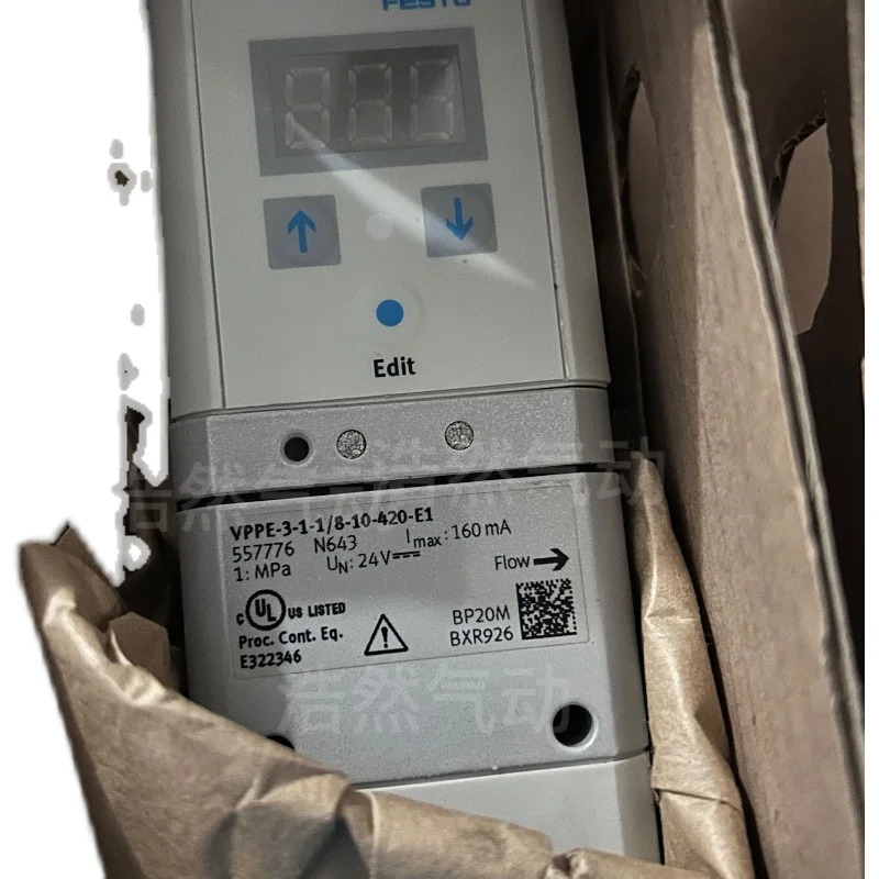 FESTO 557776 비례 압력 조절기 VPPE- 3-1-1/8-10-420 -E1
