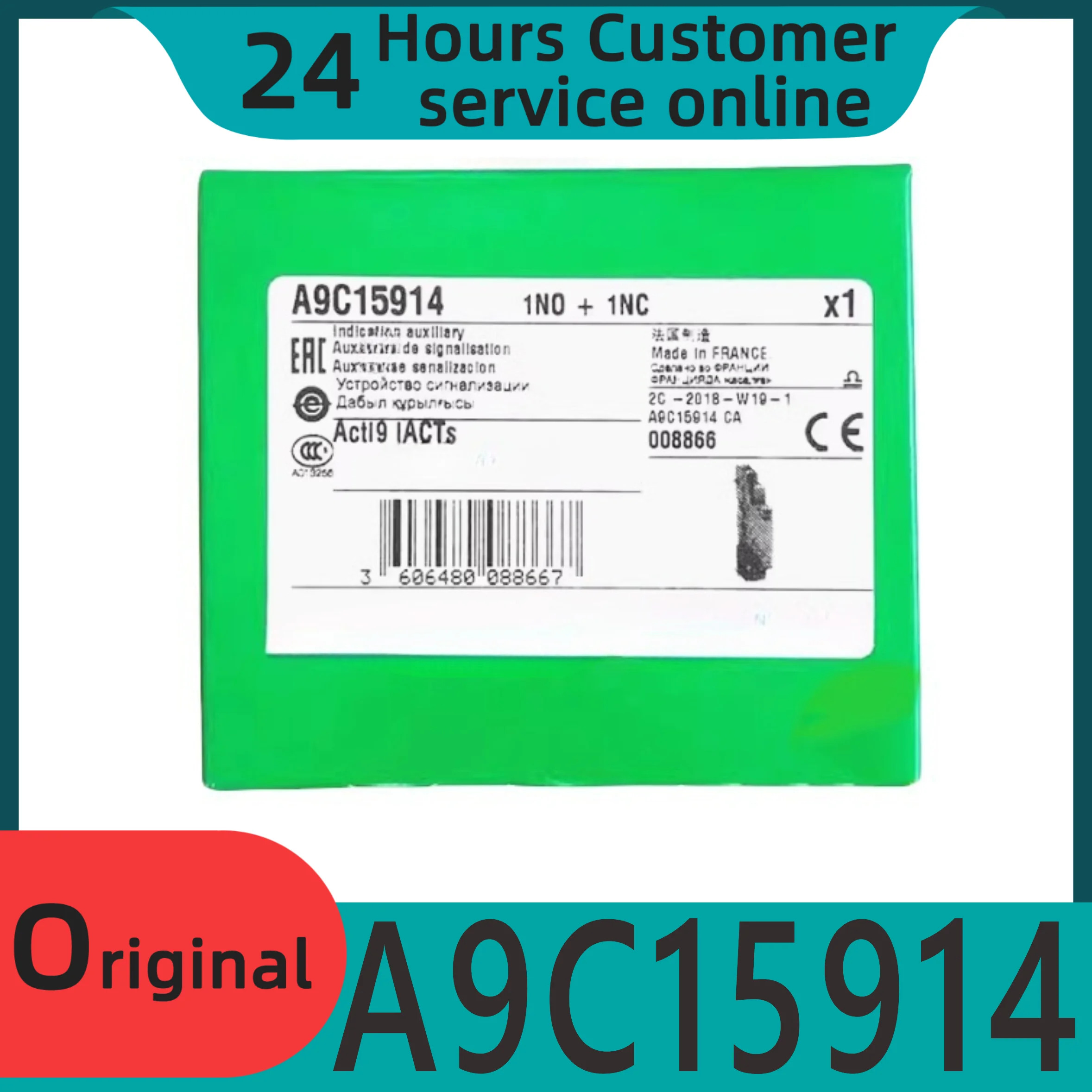 원본 A9C15914 iCT 접촉 상태 표시기 부착 iACTs 1NO1NC