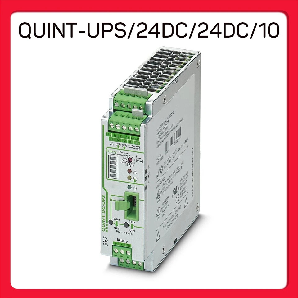 피닉스 무정전 전원공급장치 235 QUINT-UPS 24DC 24DC24V 10A