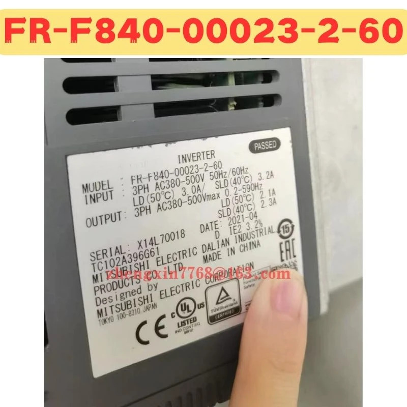 리퍼 주파수 변환기 FR-F840-00023-2-60 FR F840 00023 2 60 정상 기능 완료