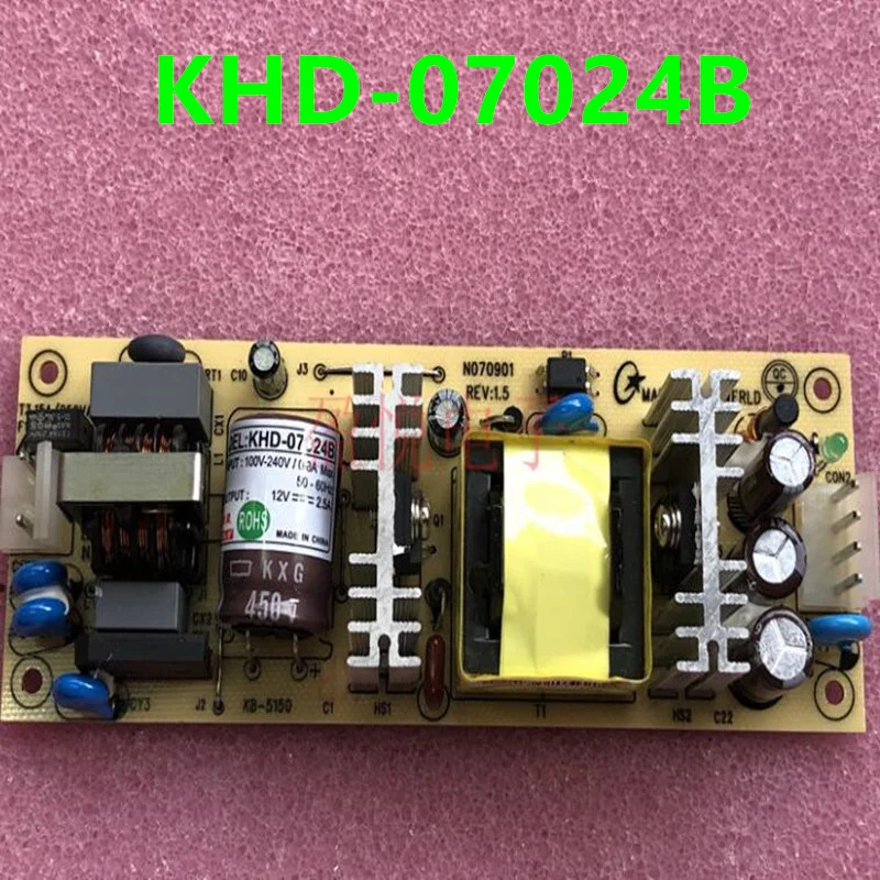 오리지널 전원공급장치 보드 POWERLD 12V2.5A KHD-07024B N070901