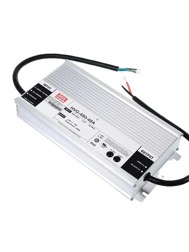 Mingwei 전원공급장치 정전류 정전압 LED 드라이버 HVG-480-24A 30A 36A 42A 48A 54A 480W