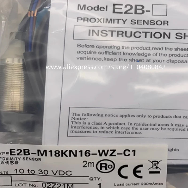신형 스위치 E2B-M18KN16-WZ-C1 E2E-M18KN16-WZ-B1 3 개
