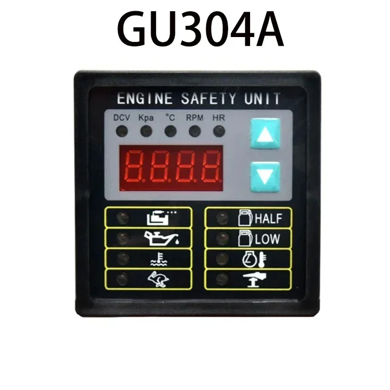GU304A 발전기 컨트롤러 세트 제어 모듈 4개보호 디스플레이 자동 오류 모니터링
