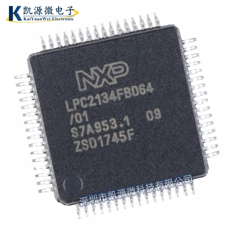 표면 실장 LPC2134FBD64/0115 LQFP64 60MHz 32비트 마이크로컨트롤러