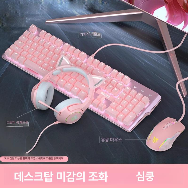 투명 게이밍키보드 게임용 카보드 키캡 아크릴 타이핑 청축 스위치 풀윤활 텐키리스 - 상세 이미지 4