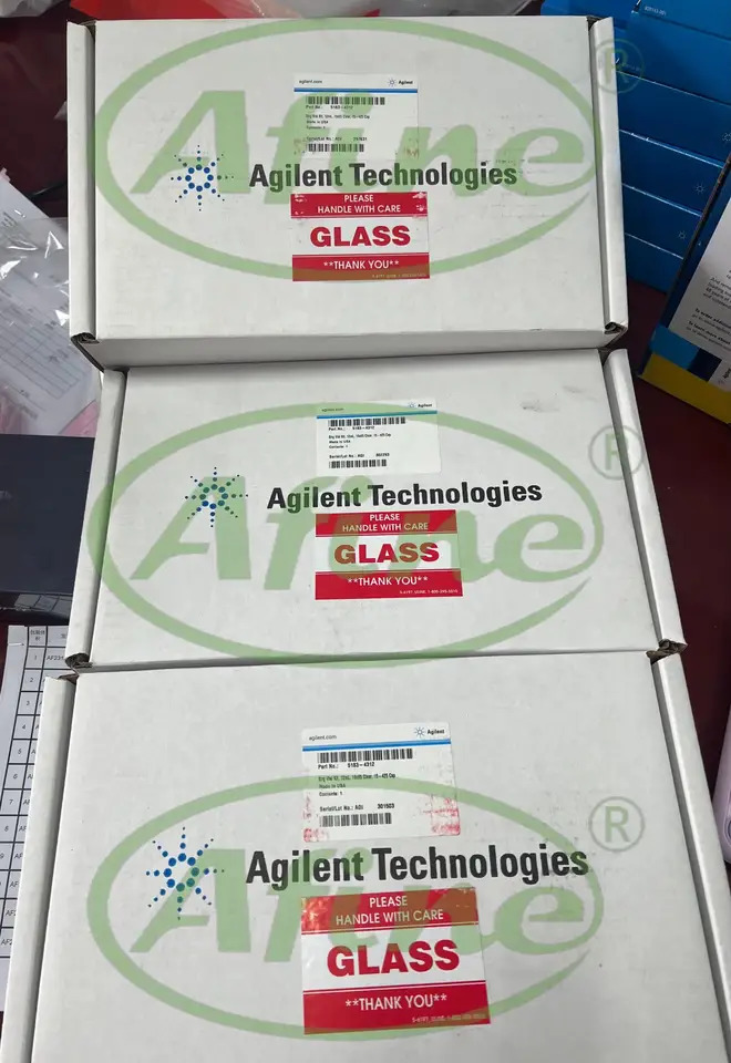 AFINE Agilent 보관 바이알 캡 키트 5183-43125183-43312mL19x65 투명 15-425 PTFE/실리콘 셉타 100/pk15-425