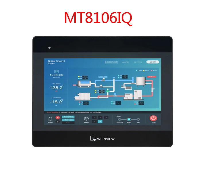 Weintek WEINVIEW HMI 터치 스크린 인터페이스 PLC MT8106IQ 교체 신