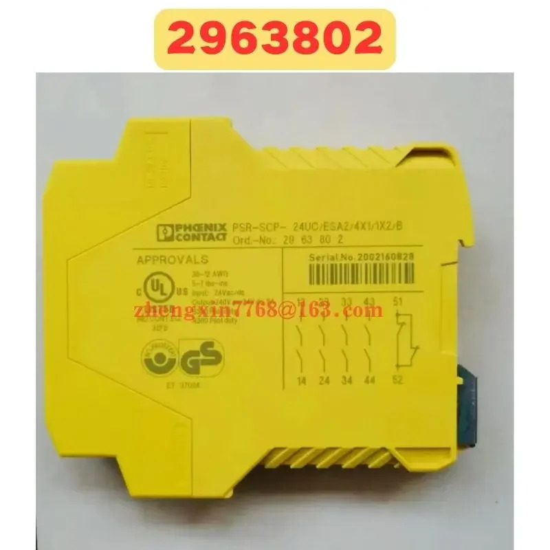 오리지널 안전 릴레이 2963802 PSR-SCP-24UC ESA2 4X1 1X2 B 신