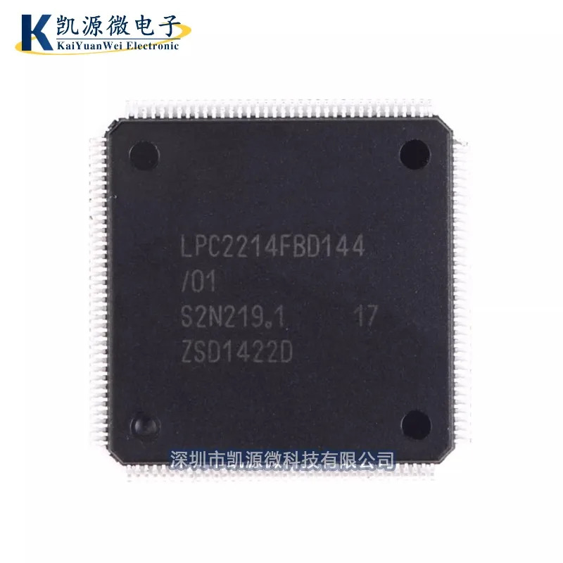 표면 실장 LPC2214FBD144 16/32비트 마이크로컨트롤러 ARM7 LQFP-144