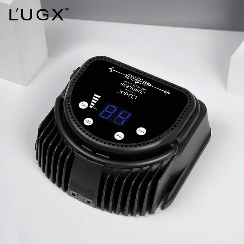 LUGX 무선 휴대충전식 UV LED 네일 램프 프로 드라이어 라이트 66W