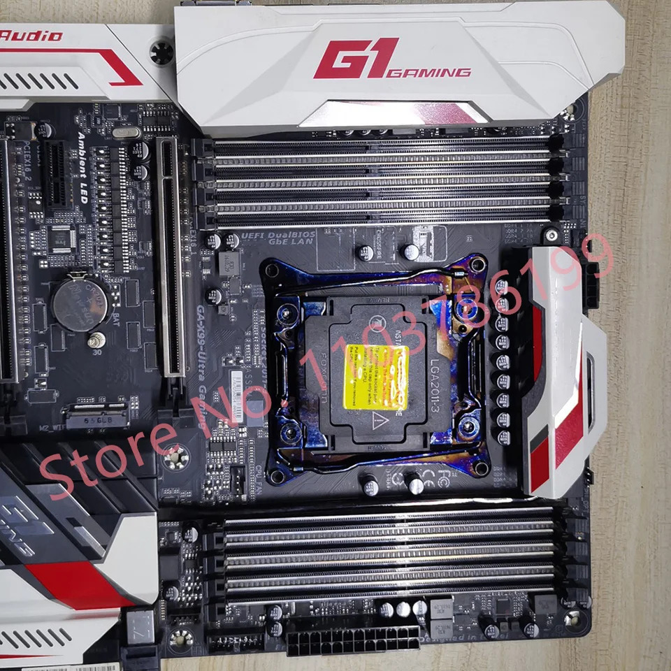 기가 바이트호환 데스크탑 마더보드 LGA 2011-V3 DDR4 128GB PCI-E 3.0 X99 GA-X99-Ultra-Gng