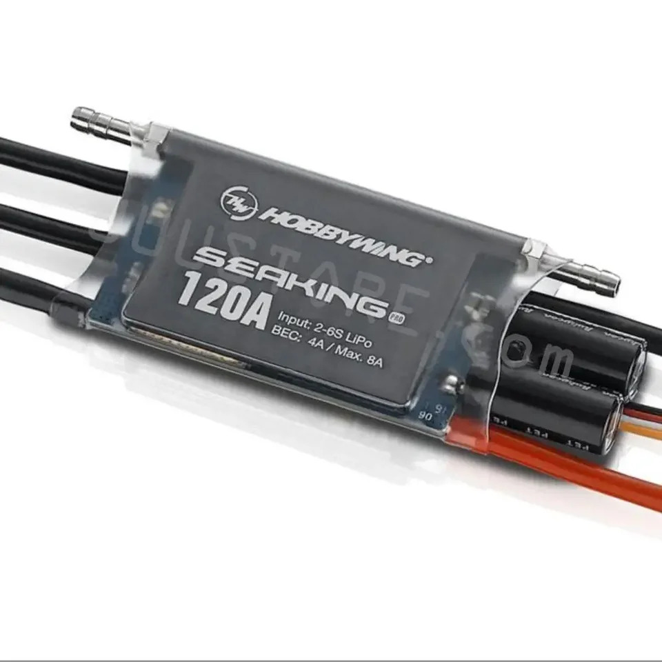 Hobbywing Saeking Pro 방수 브러시리스 속도 컨트롤러 ESC RC 보트 SeaKing-120A 프로 프로페셔널 에디션 120A