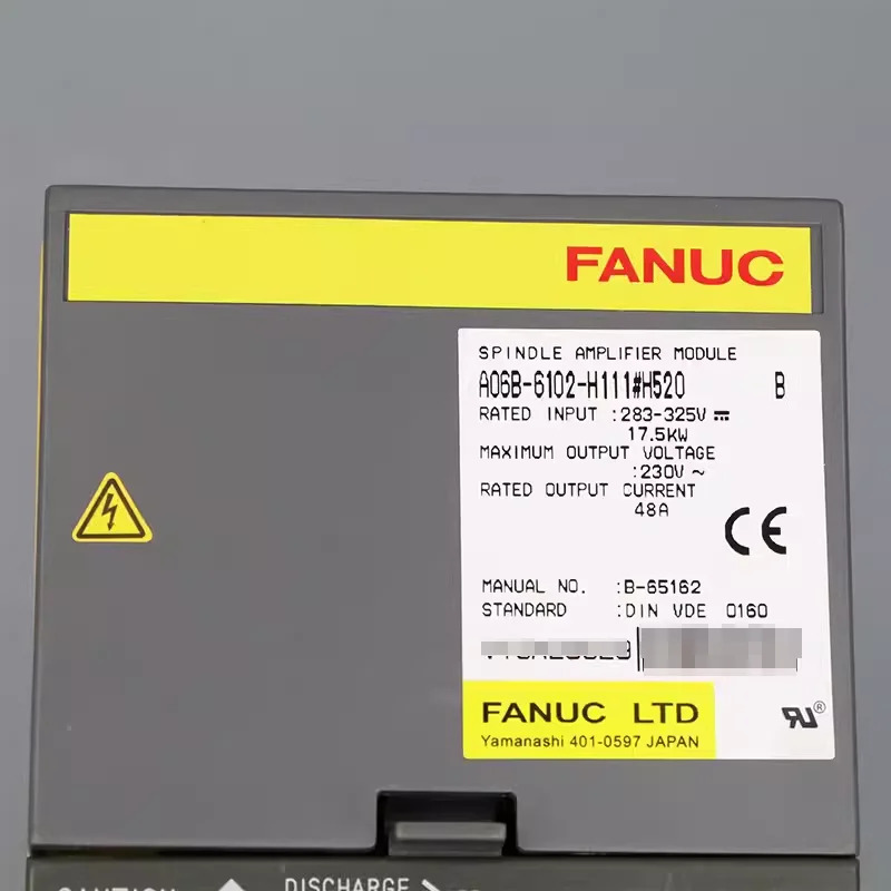 A06B-6102-H111 Fanuc 서보 드라이브 증폭기 모듈 리퍼 완료 A06B6102H111