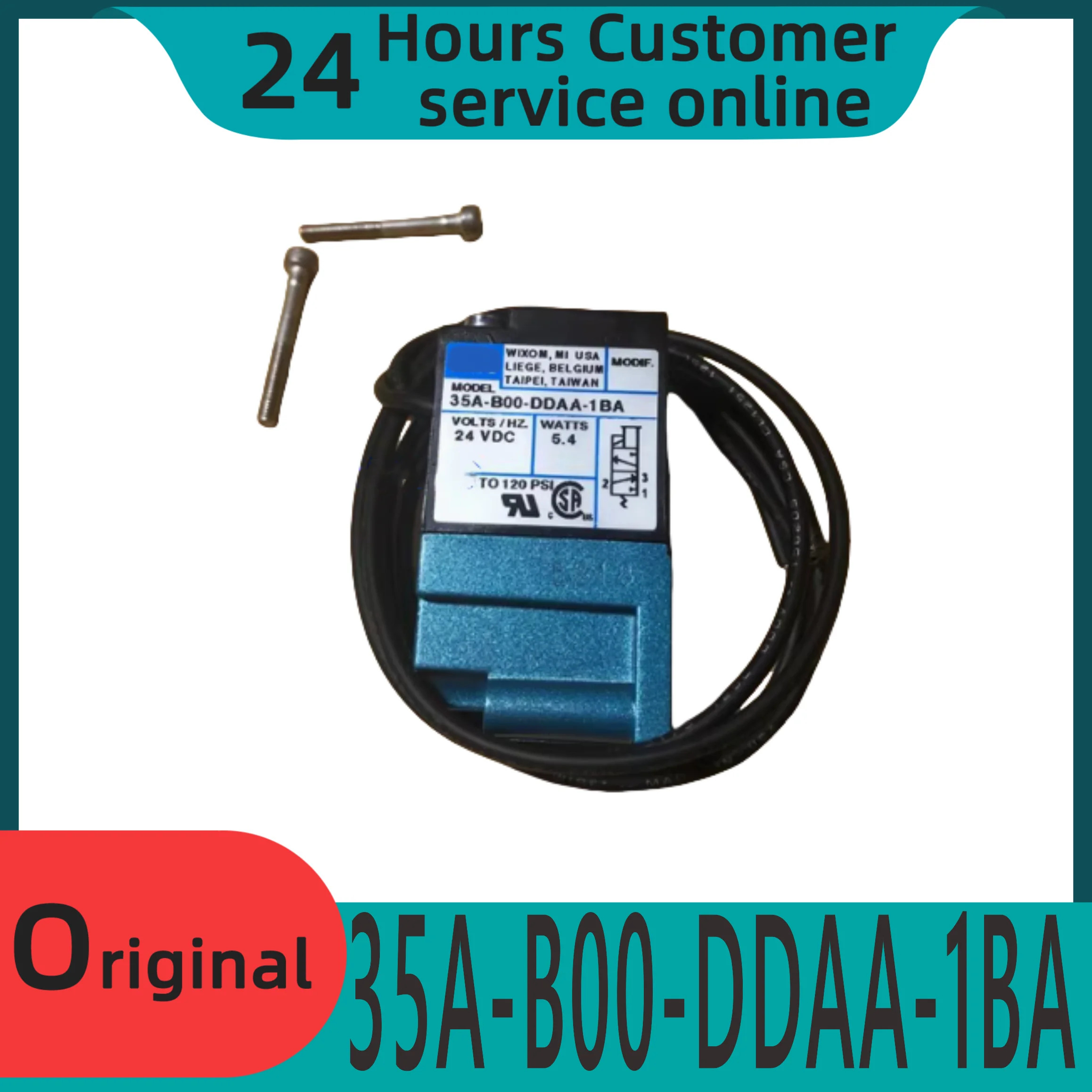 오리지널 솔레노이드 밸브 35A-B00-DDAA-1BA/35A-BOO-DDAA-1BA