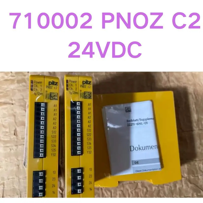 710002 PNOZ 안전 스위치 릴레이 C2 24VDC 신