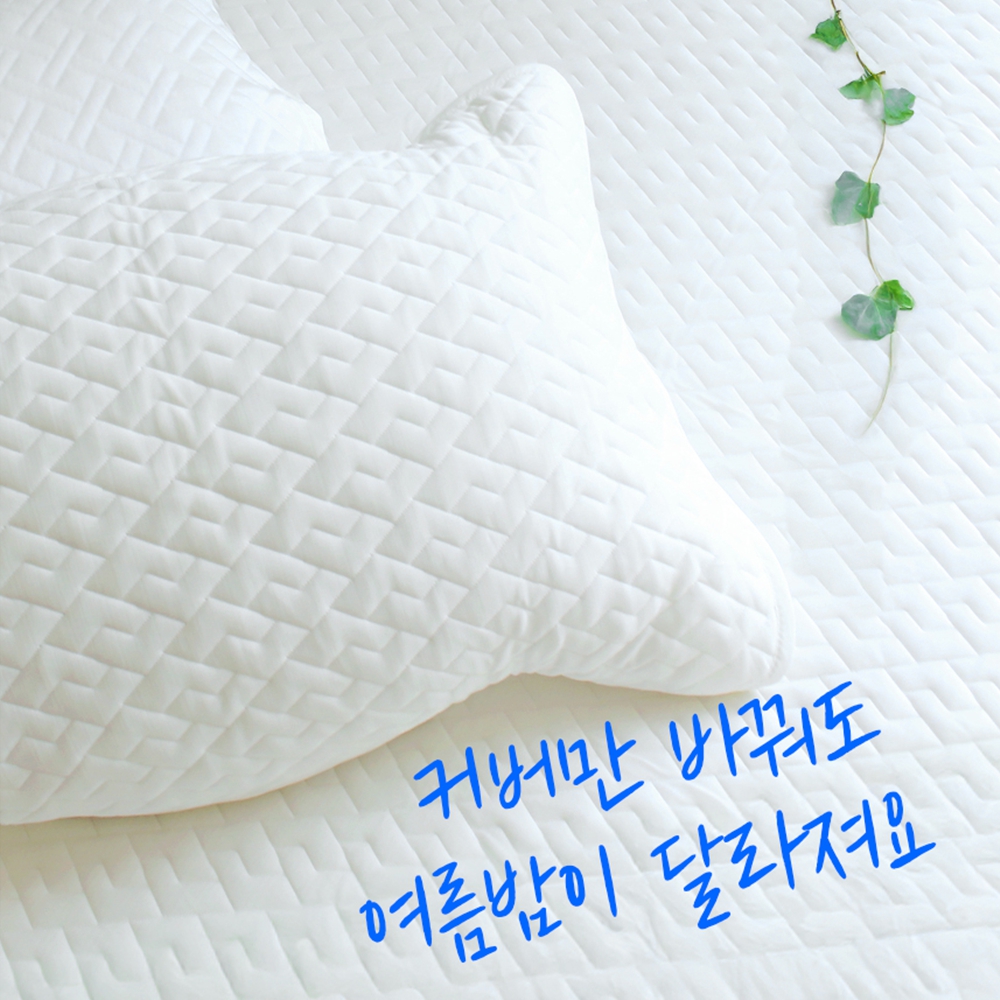 해든마루 스마트쿨 듀라론 냉감 베개커버 50×70cm P0000ODF - 상세 이미지 4