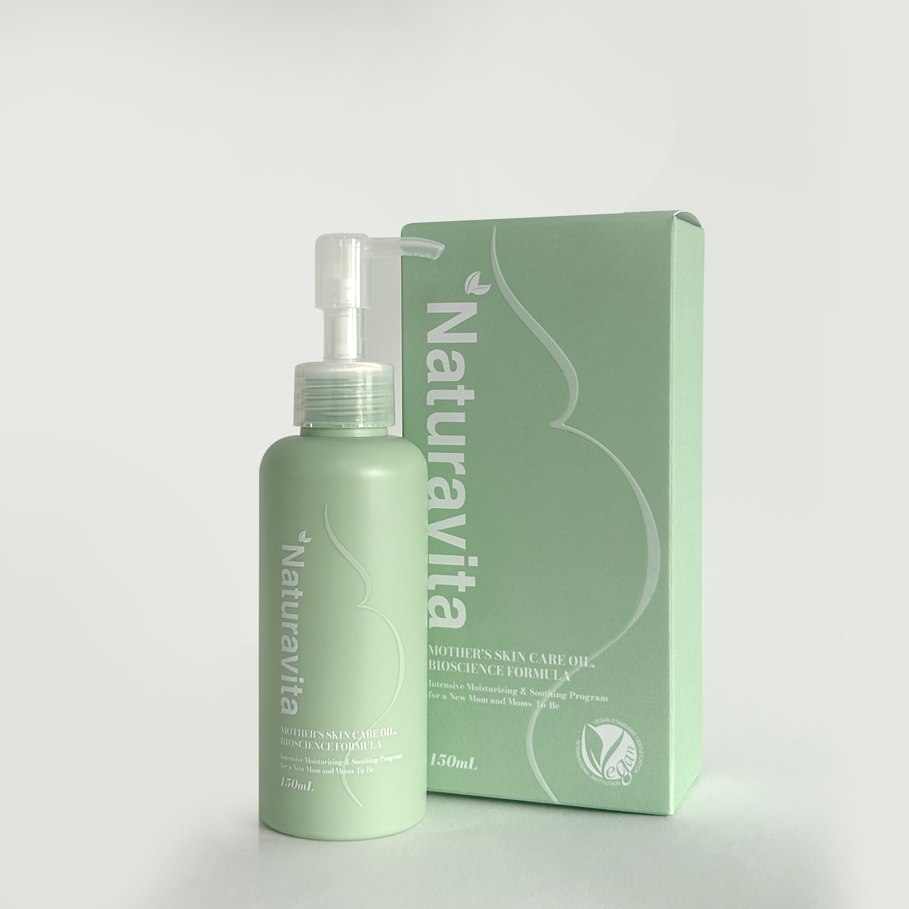 나투라비타 임산부오일 150ml 아기 신생아오일 건조 보습마사지 - 상품 이미지